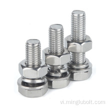 Thép không gỉ A2 A4 Bolt Nut Fastener